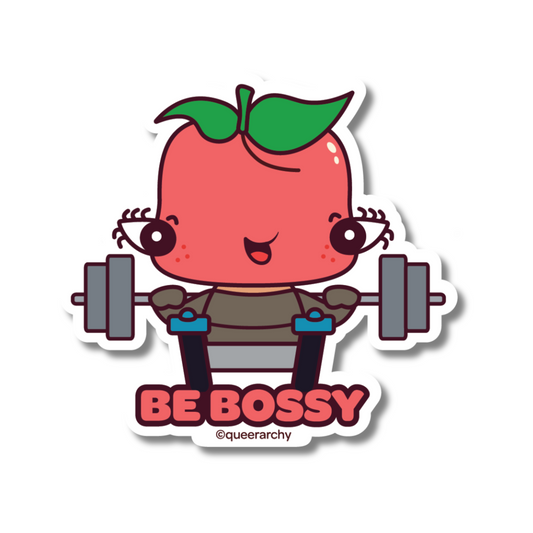 Be Bossy Mantra Vinyl Sticker