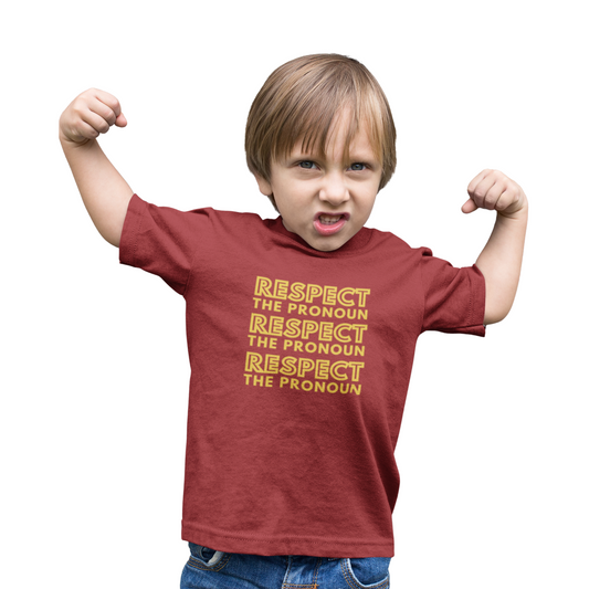 Respect The Pronoun T-shirt [Youth]
