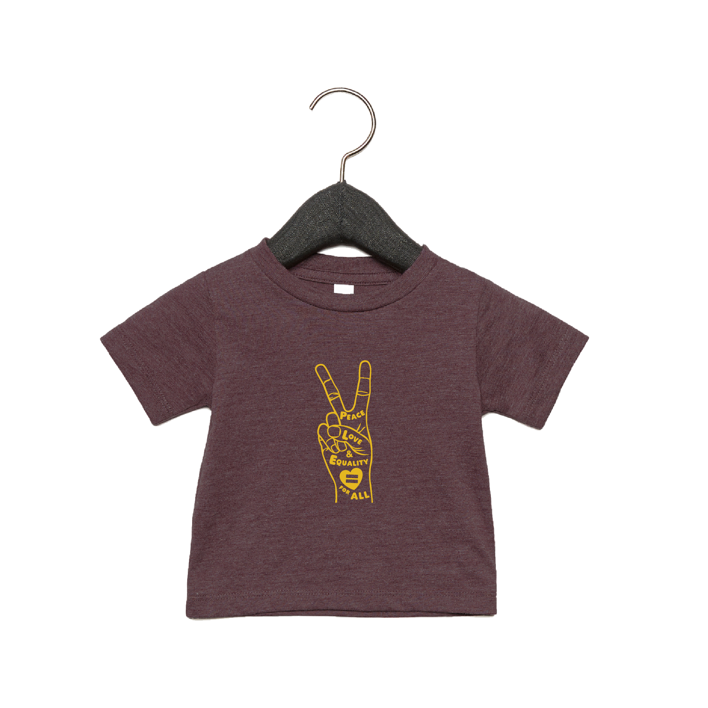 Peace, Love and Equality Baby T-shirt