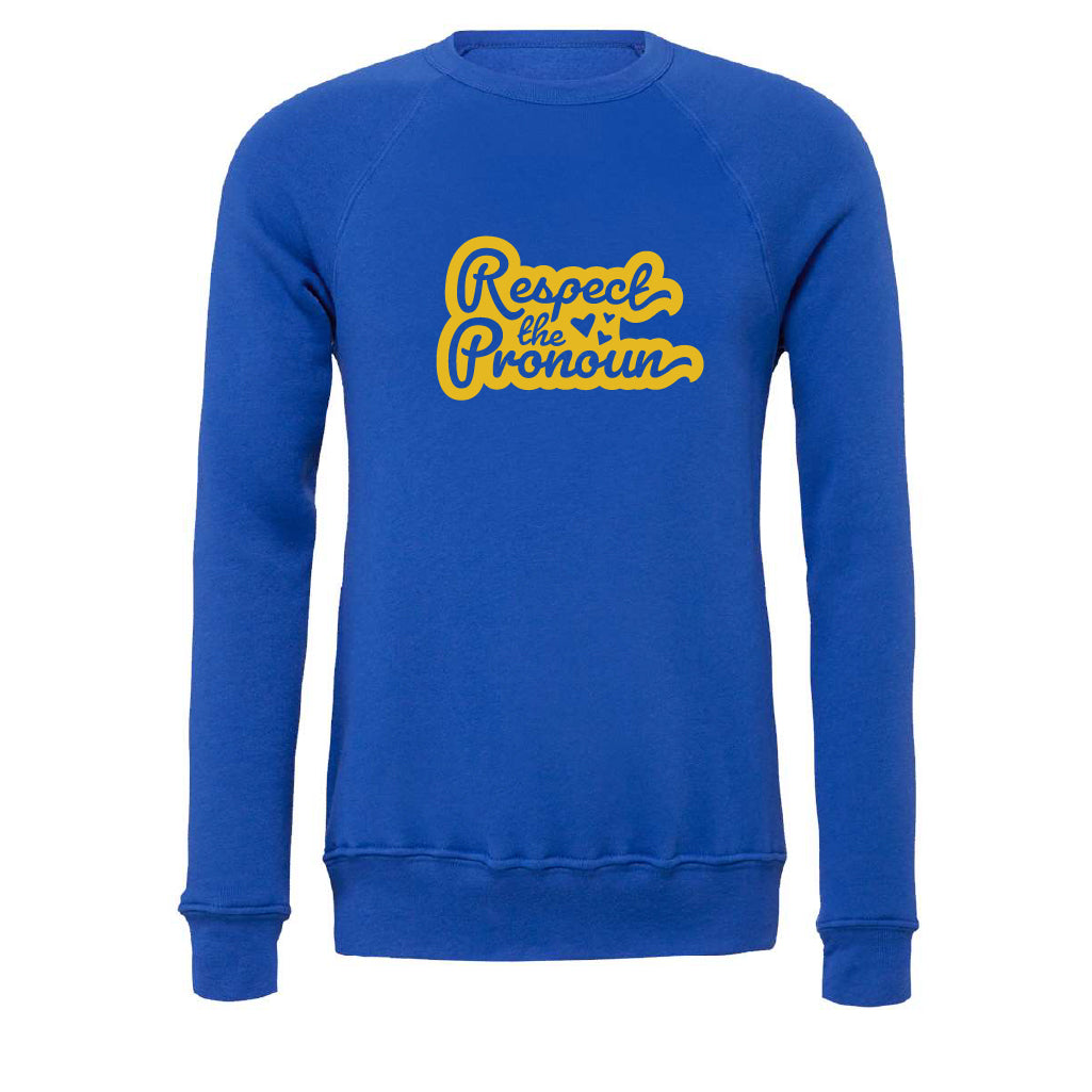 Retro Respect the Pronoun Sweatshirt