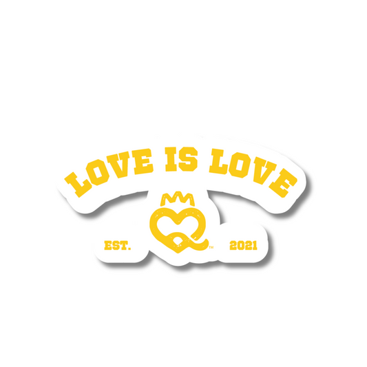 Love Is Love Vinyl Sticker