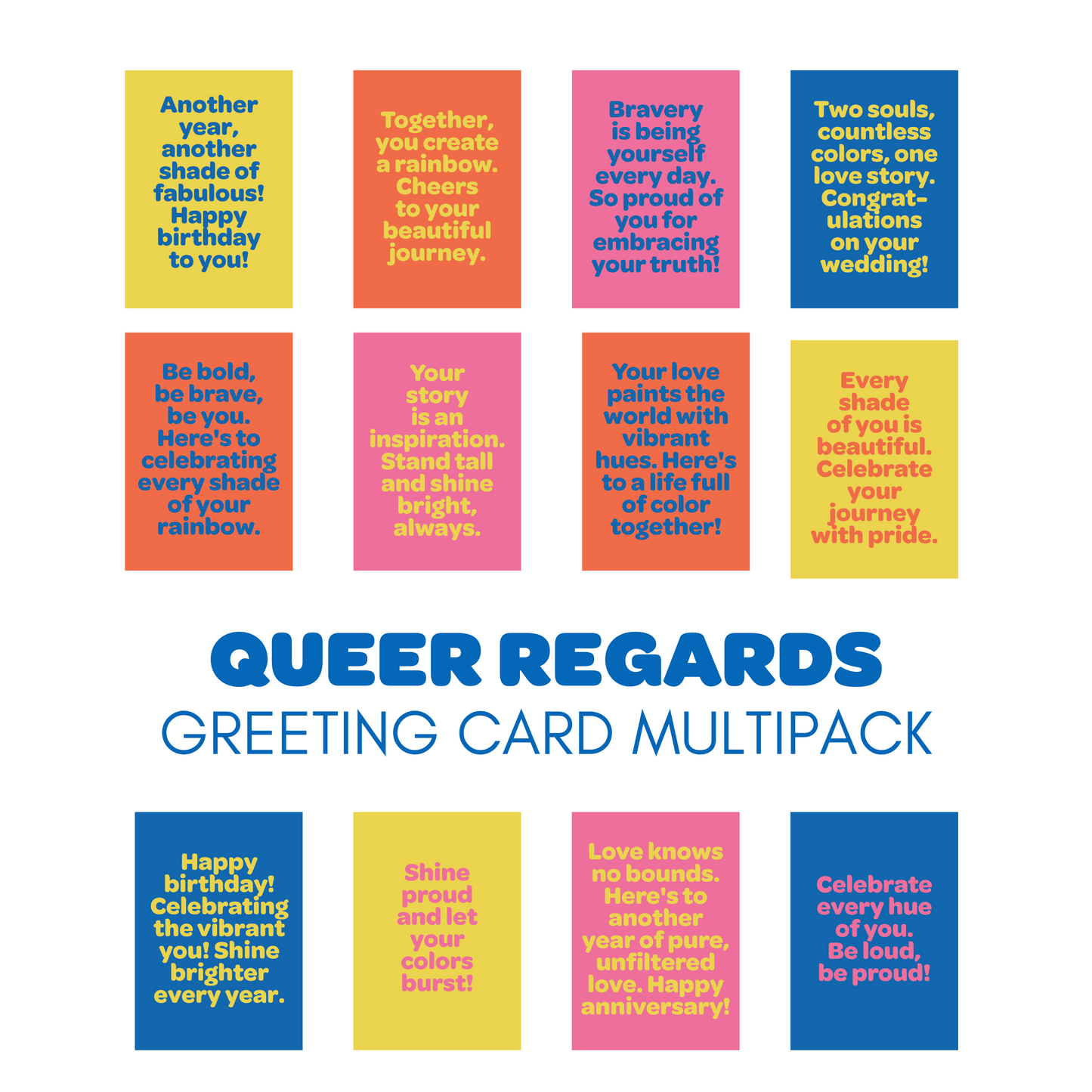 Queer Regards Card Multipack