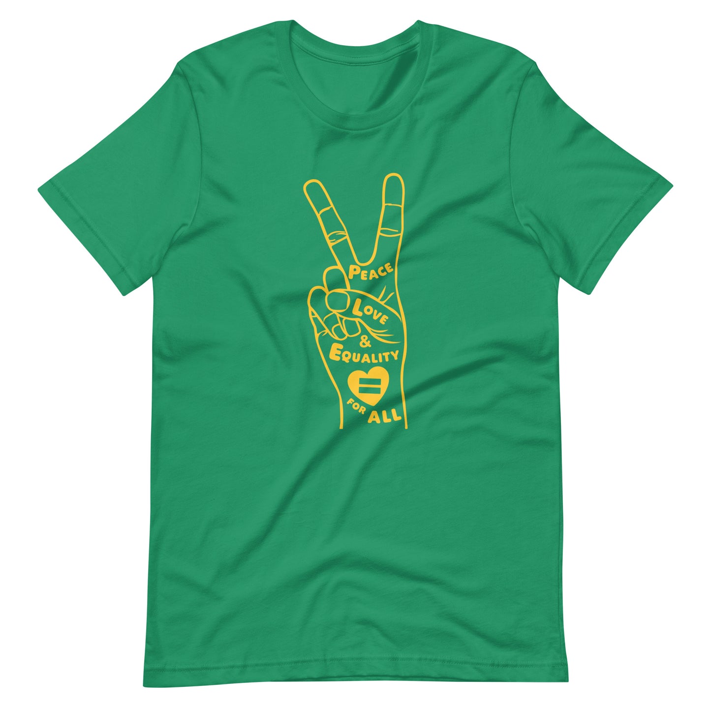Peace, Love, and Equality Unisex T-shirt