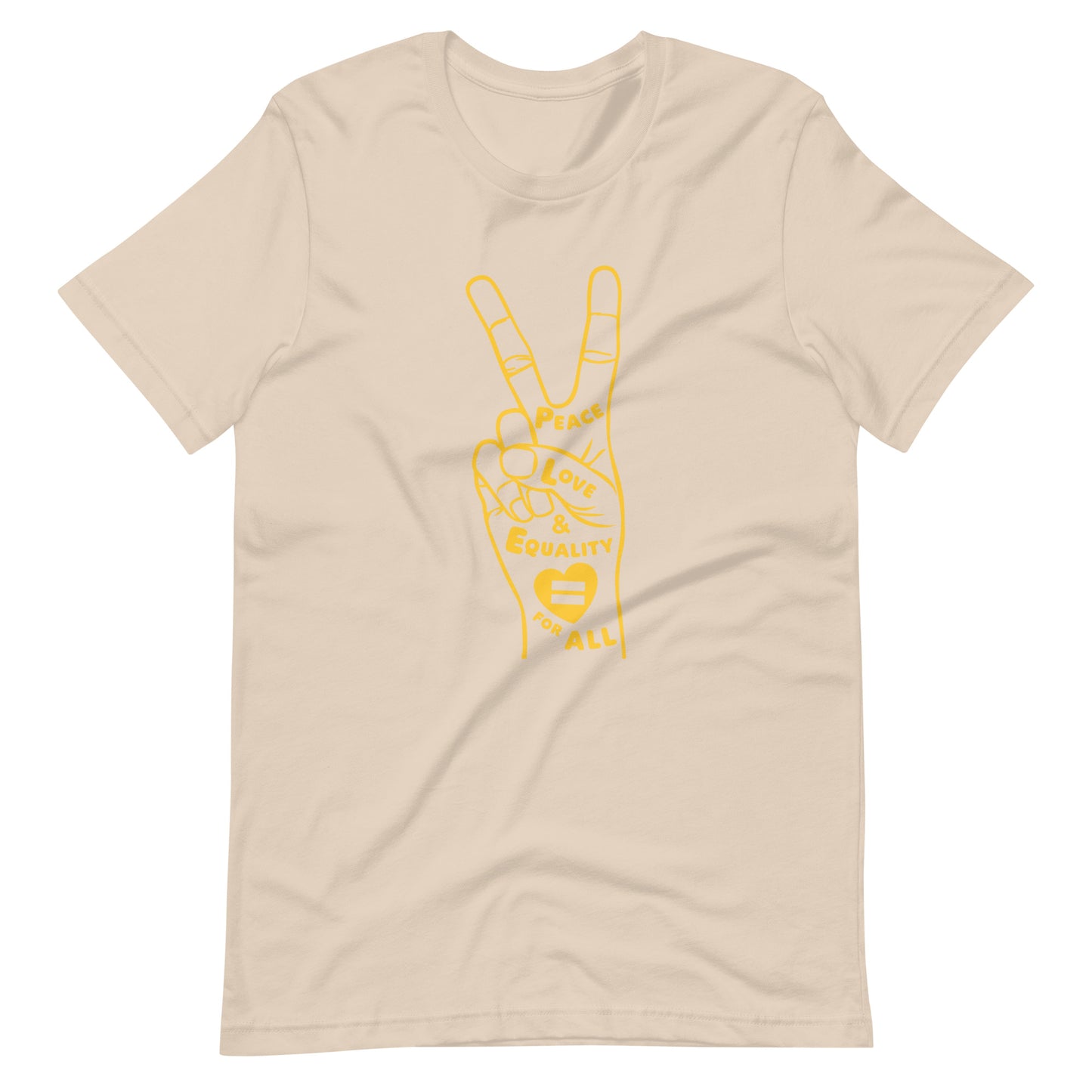 Peace, Love, and Equality Unisex T-shirt
