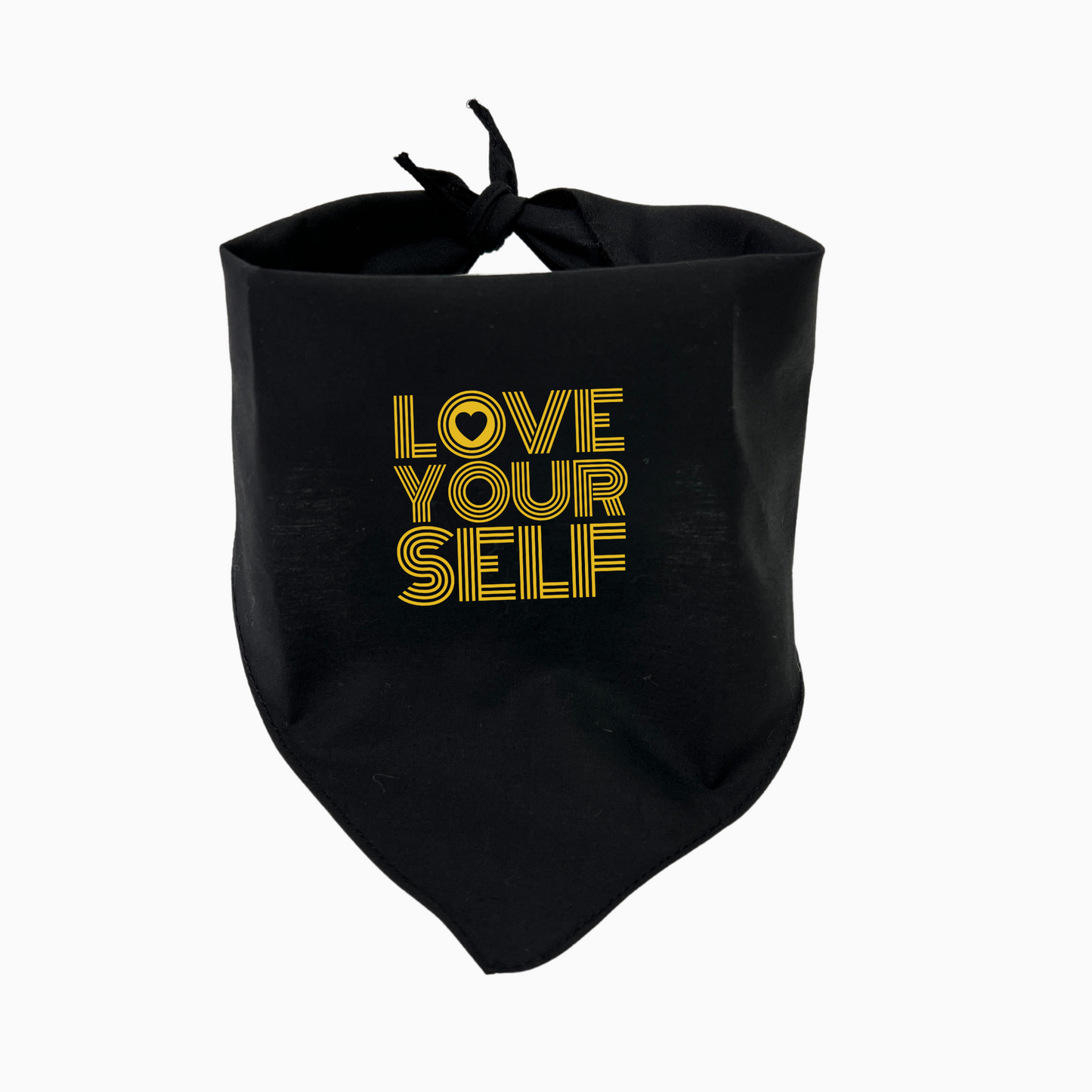 Love Yourself Paws and Tails Bandana