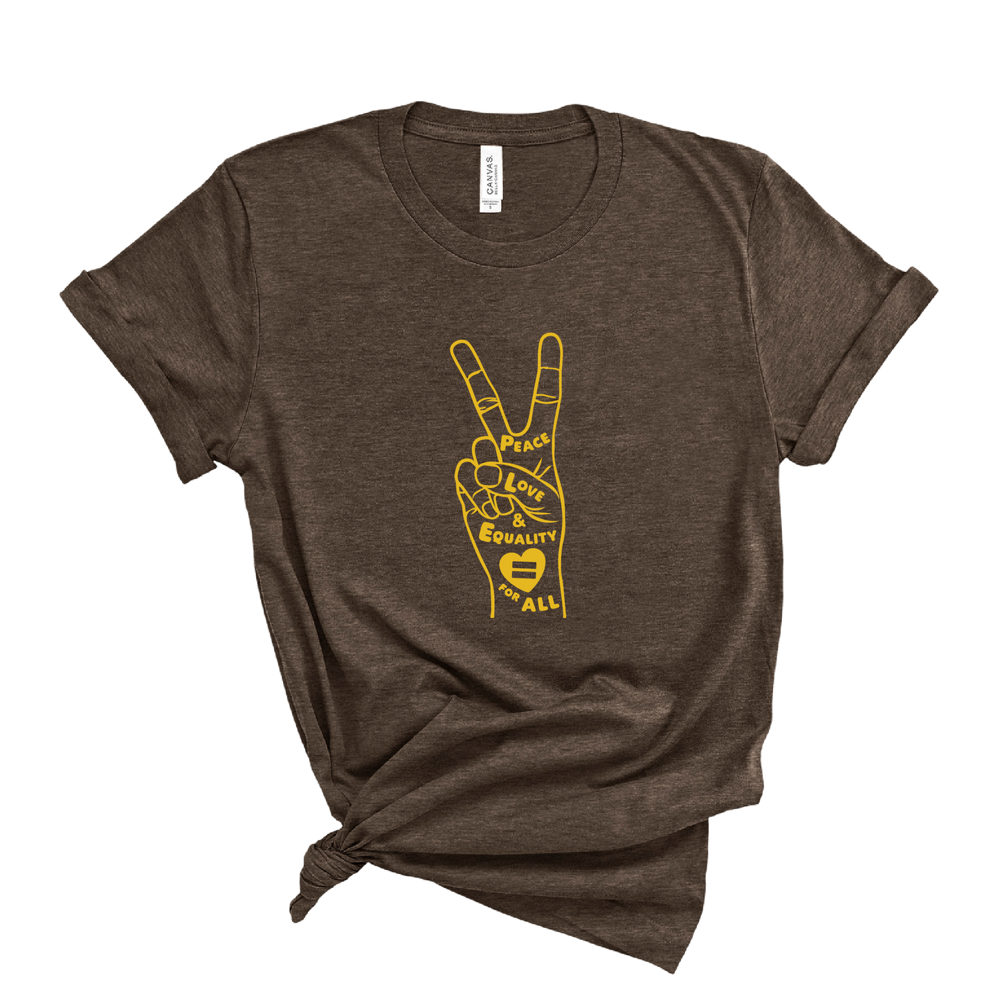 Peace, Love, and Equality T-shirt