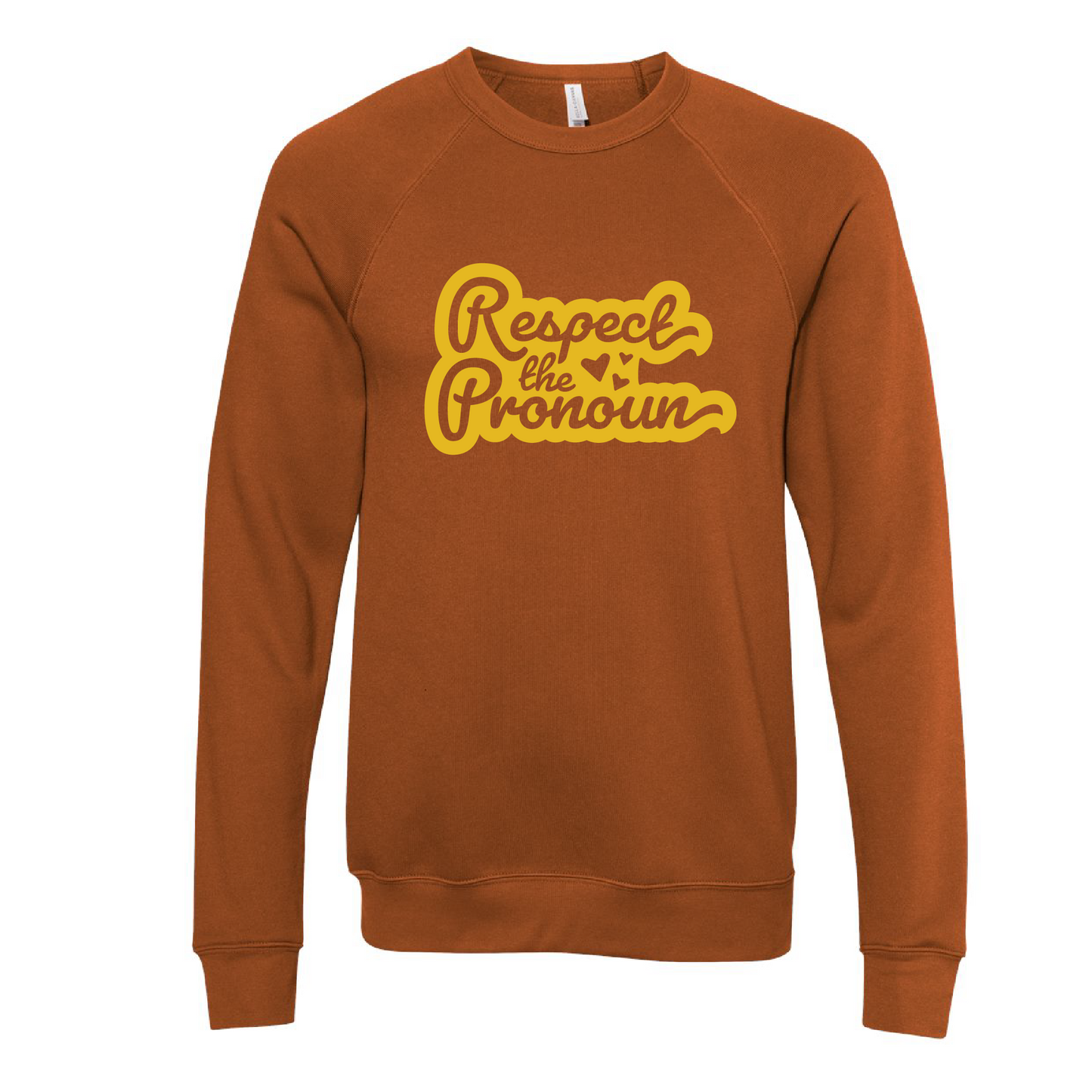 Retro Respect the Pronoun Sweatshirt