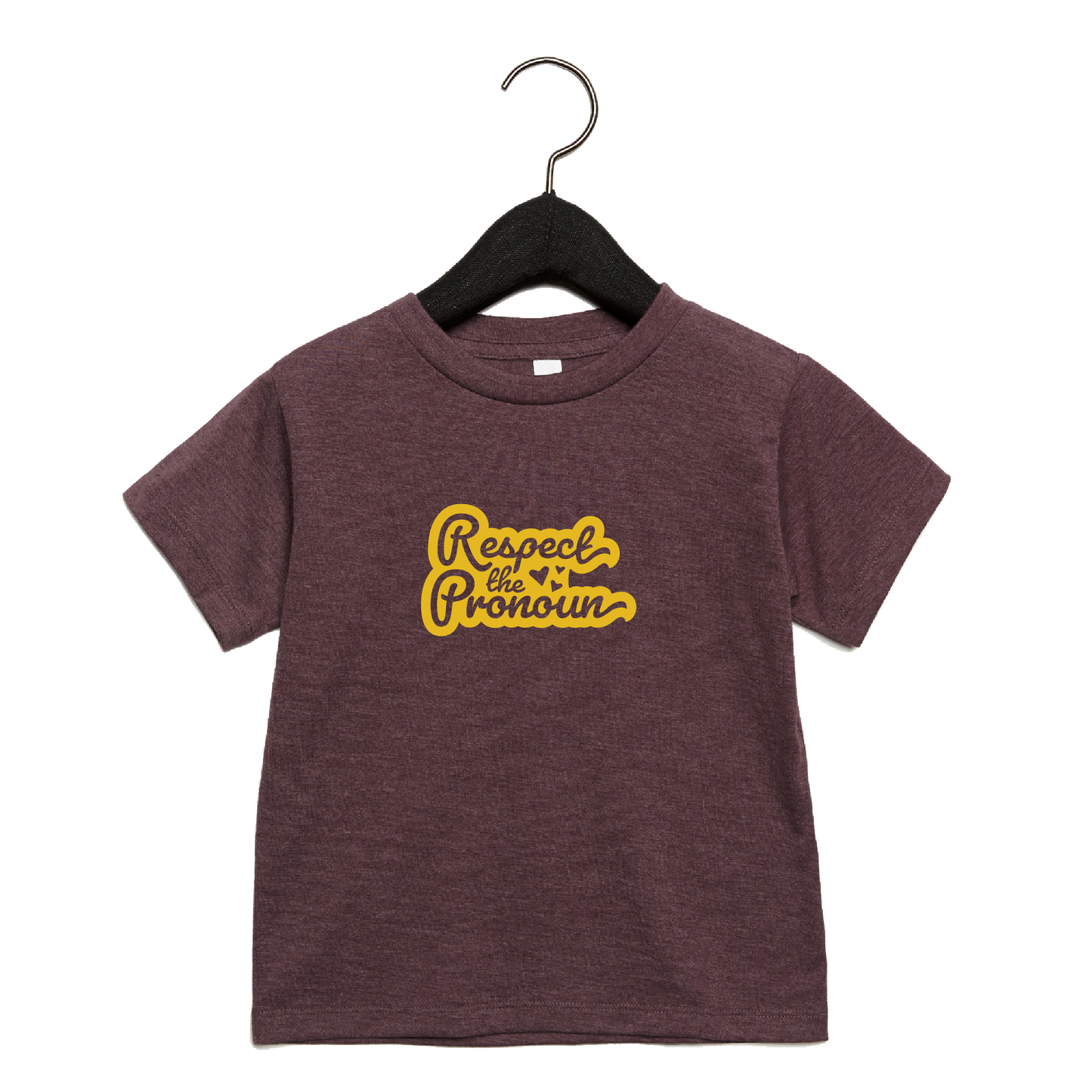 Retro Respect the Pronoun Toddler T-shirt