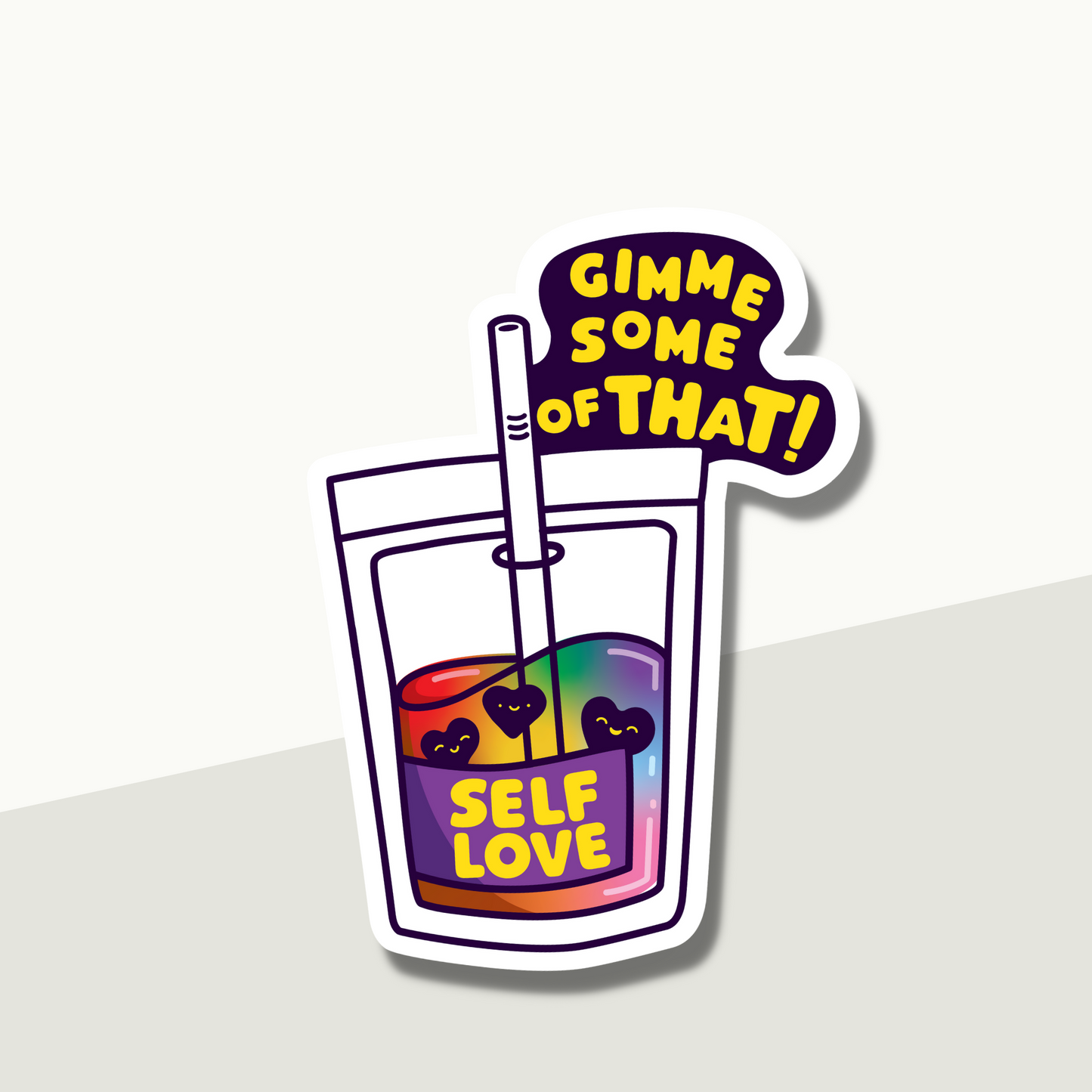 Gimme Some Of That Vinyl Sticker [Pride Collection]